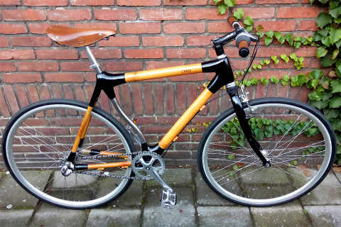 Wat dacht je van een fiets met bamboe veerkracht?