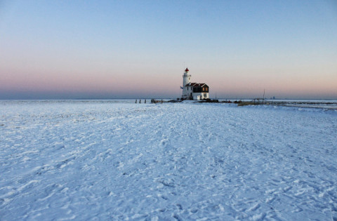 Een winters rondje IJsselmeer met 20 graden onder nul
