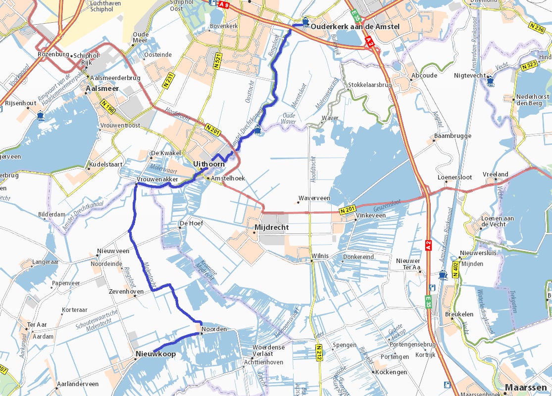 route Amstel