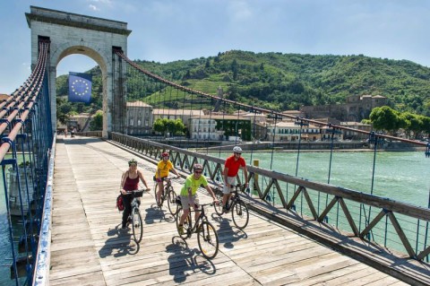 Opgevallen: Nieuwe fietsroute langs de Rhône
