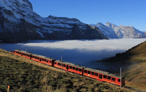 Met de Jungfraubahn op avontuur naar de ‘Top of Europe’