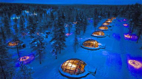 Actief onder het Noorderlicht vanuit uniek resort in Lapland