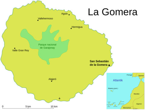 Door het weelderige groene hart van La Gomera