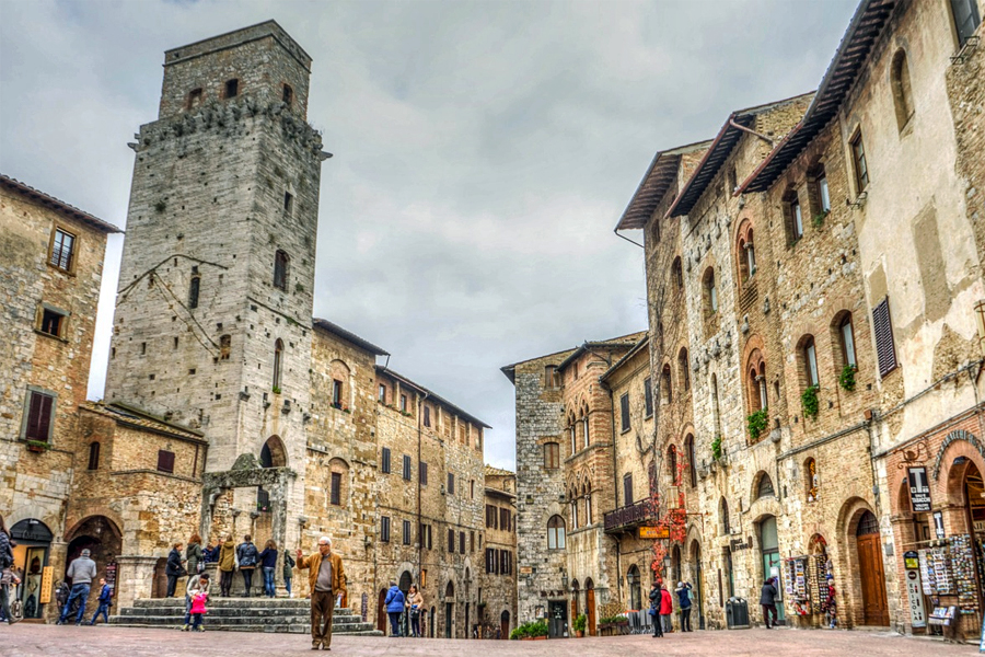San-Gimignano,-Mariamichelle,-Pixabay