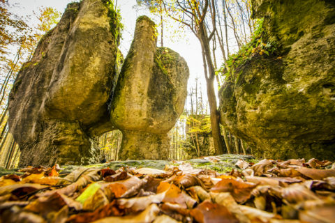 Avontuurlijk wandelen in de Beierse Jura, in een decor van rotsen en grotten
