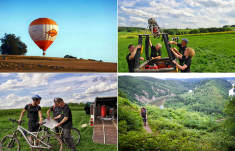 Ballon-trekking: Heen waar de wind je brengt, terug waar de GPS je de weg wijst