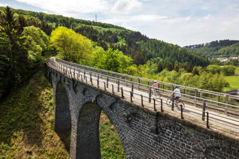 Vier vlakke fietsroutes door de Eifel