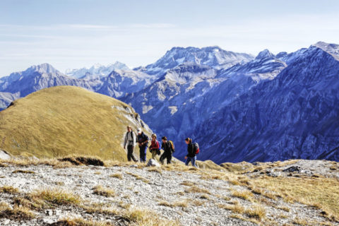 Huttentocht Zwitserland langs hutten en ‘berg’hotels over de Bärentrek