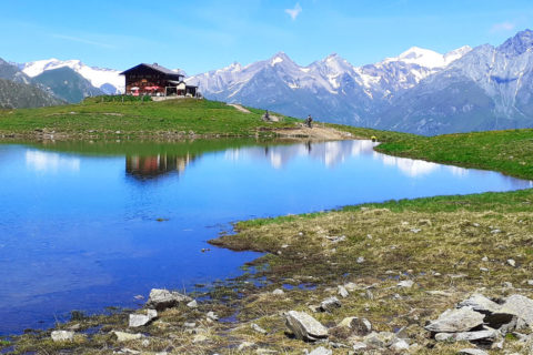 Huttentocht Oost-Tirol langs zes meren in het Virgental