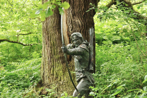 De magie van ‘Sherwood Forest’ met zijn 1000 jaar oude eik van Robin Hood