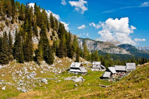 Familie-huttentocht Slovenië Triglav-park en Julische Alpen